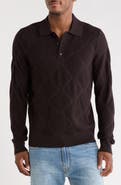 Nordstrom Argyle Merino Wool Polo