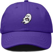 Dalix Coffee Ghost Embroidered Hat