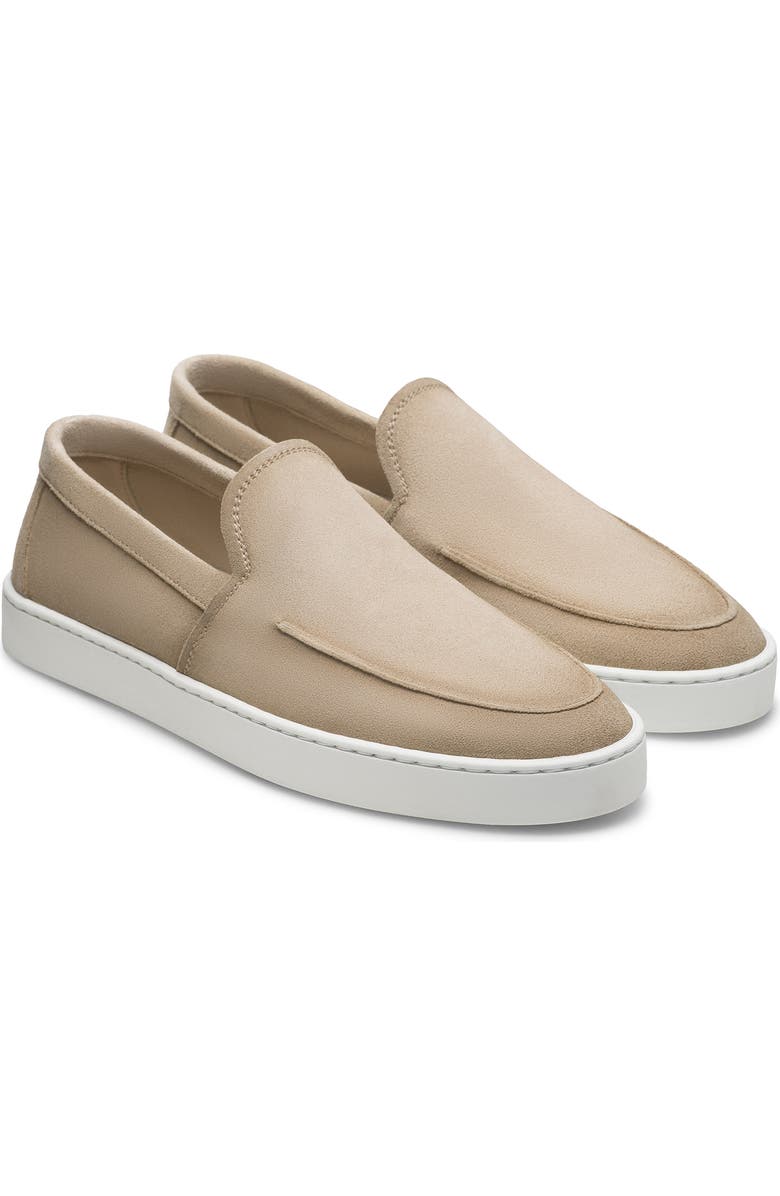 Magnanni Lawford Venetian Loafer Sneaker, Main, color, Tierra Suede