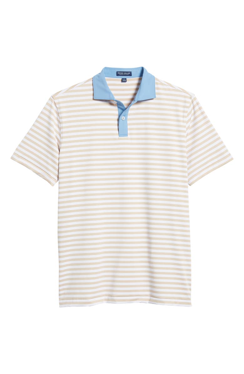 Peter Millar Crown Crafted Bass Stripe Performance Polo, Alternate, color, 