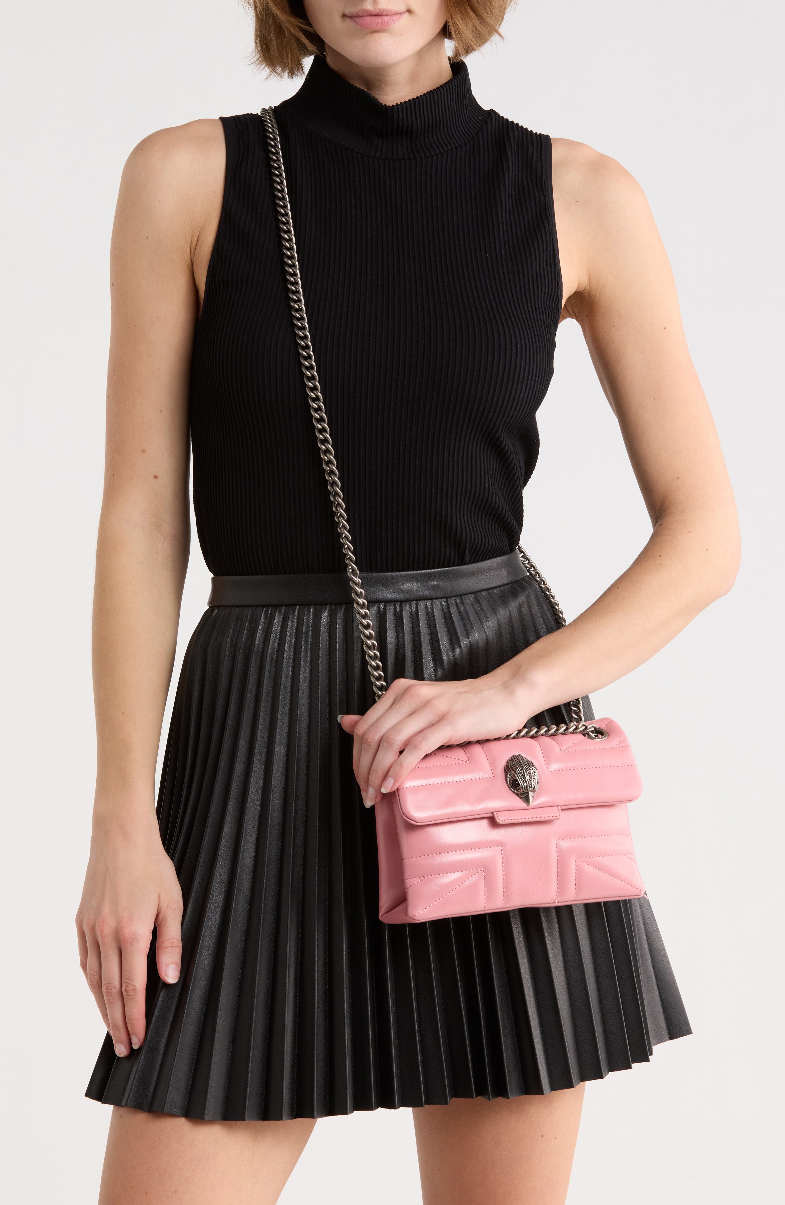 Kurt Geiger London Mini Kensington Union Jack Crossbody Bag, Alternate, color, 