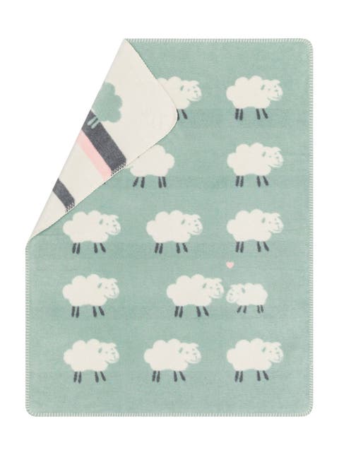 Mila Sheep Allover Baby Blanket