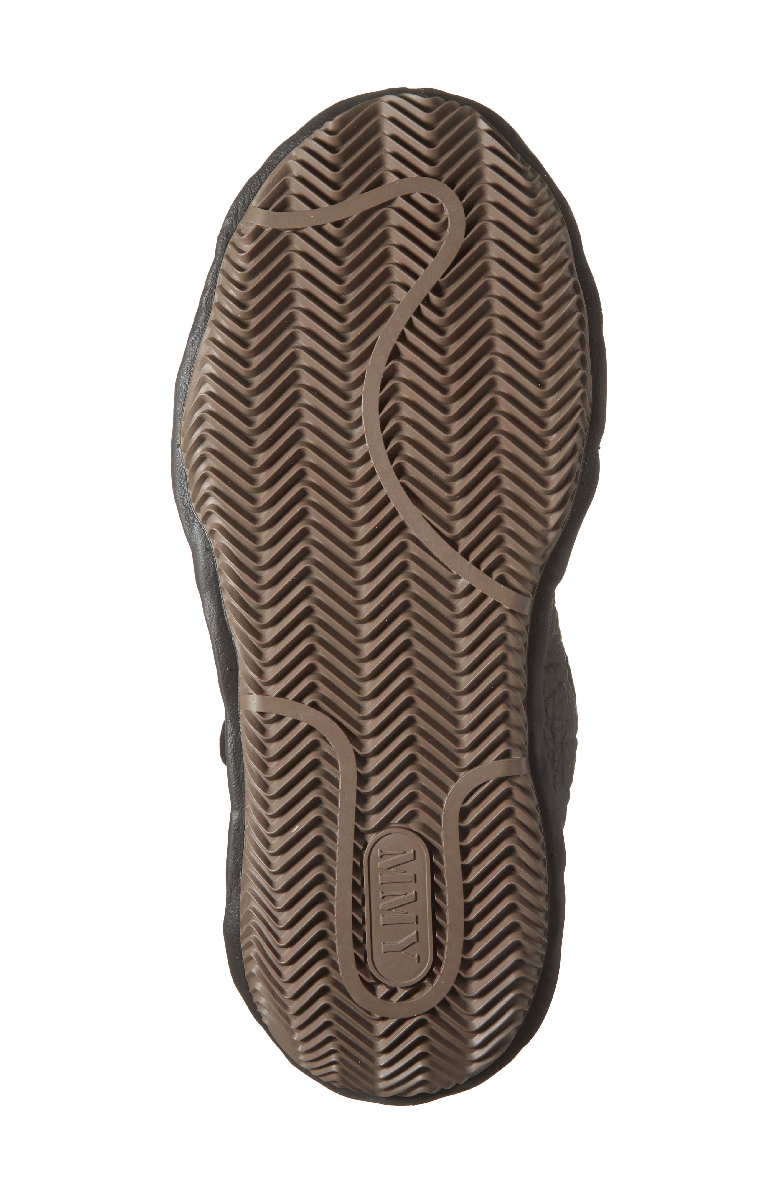 Maison MIHARA YASUHIRO Blakey OG Sole Leather Sneaker, Alternate, color, Black/ Black