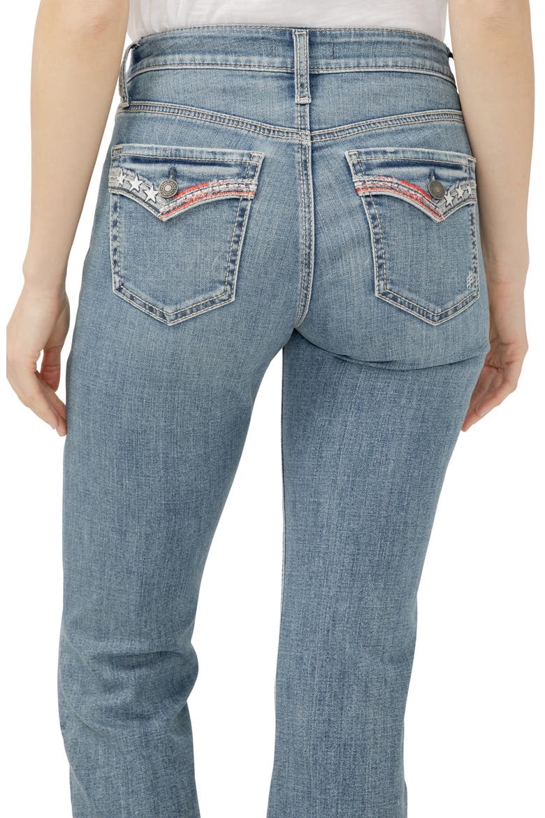 Suki Americana Curvy Mid Rise Bootcut Jeans, Alternate, color, FREEDOM
