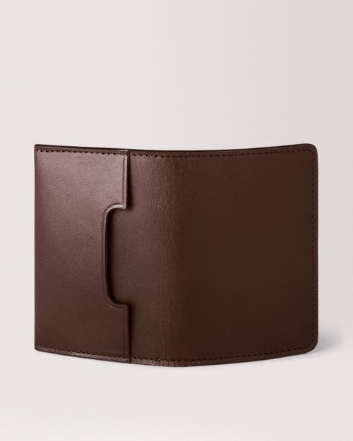 Carl Friedrik Swanfield Wallet In Chocolate