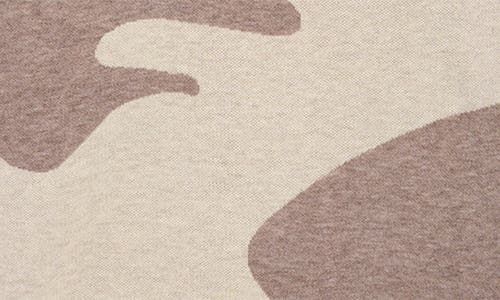 Eastside Golf Camo Crewneck Golf Sweater In Brown