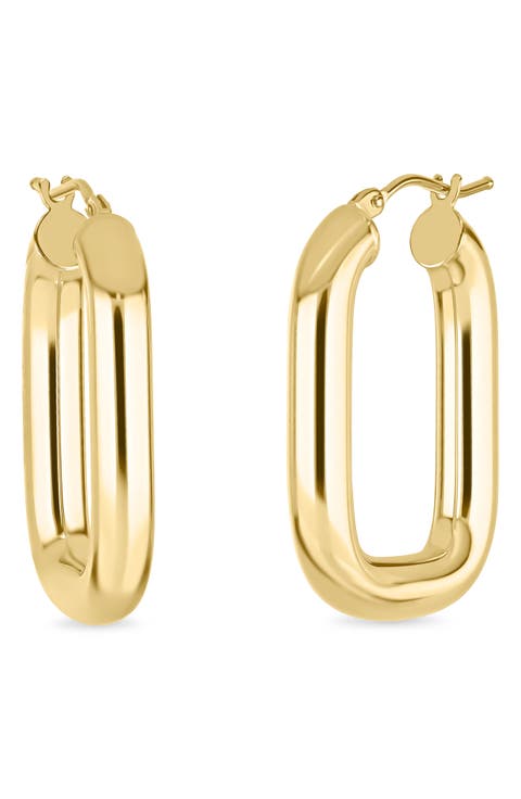 14k Gold Hoop Earrings