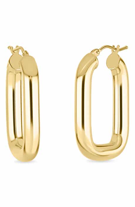 14k Gold Hoop Earrings