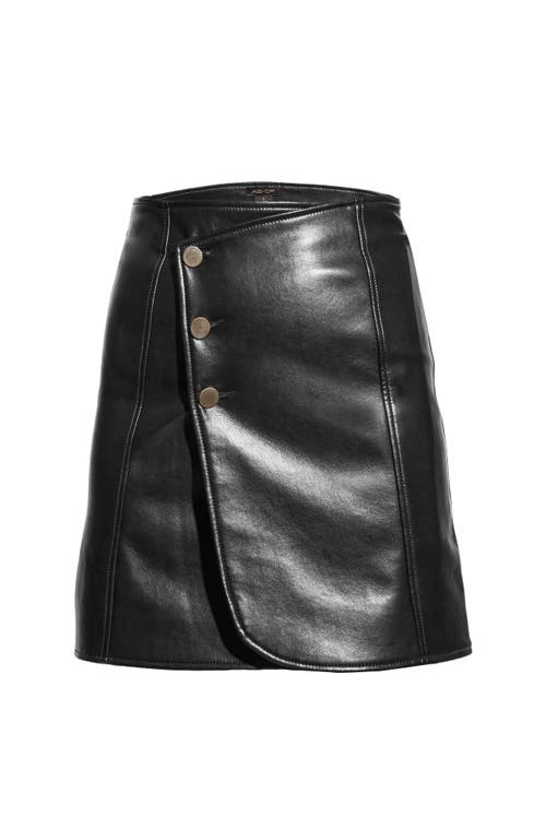As By Df Allison Recycled Leather Skirt In Black