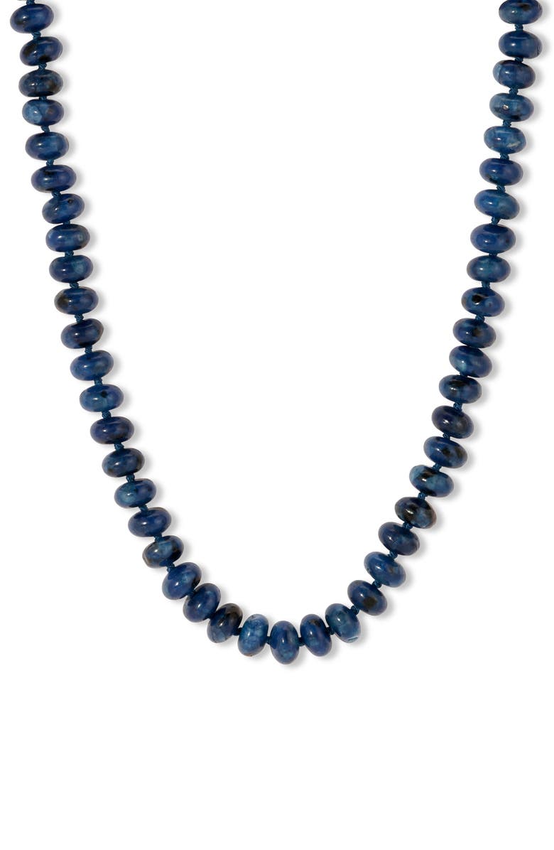 Adina Reyter Dyed Jasper Beaded Necklace, Main, color, Yellow Gold