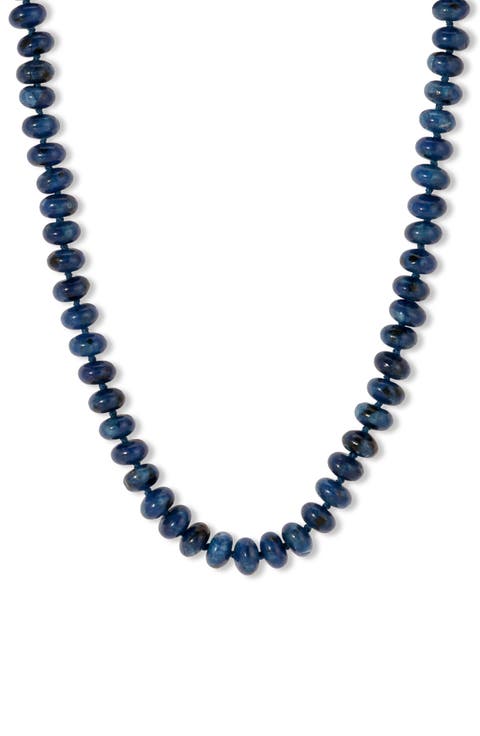 Dyed Jasper Beaded Necklace