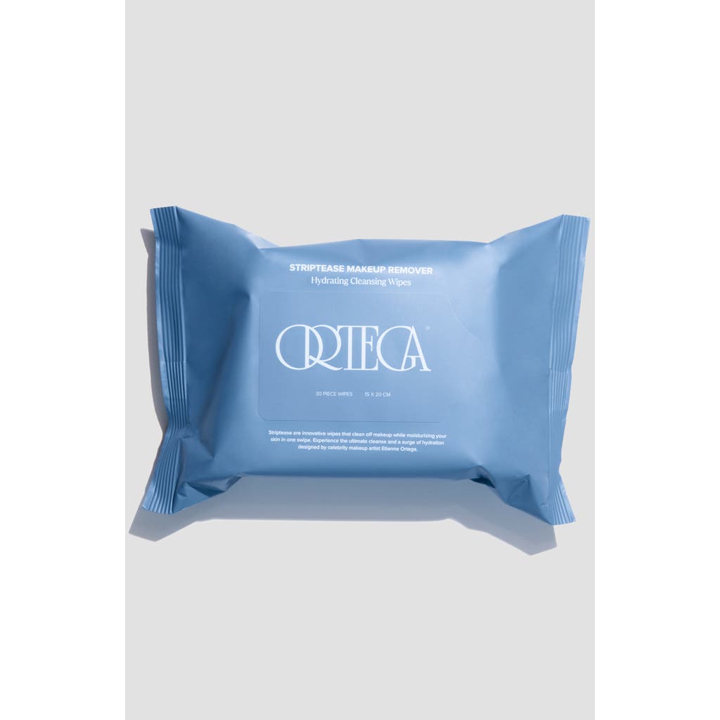 Ortega Beauty Striptease Makeup Remover Wipes In Clear