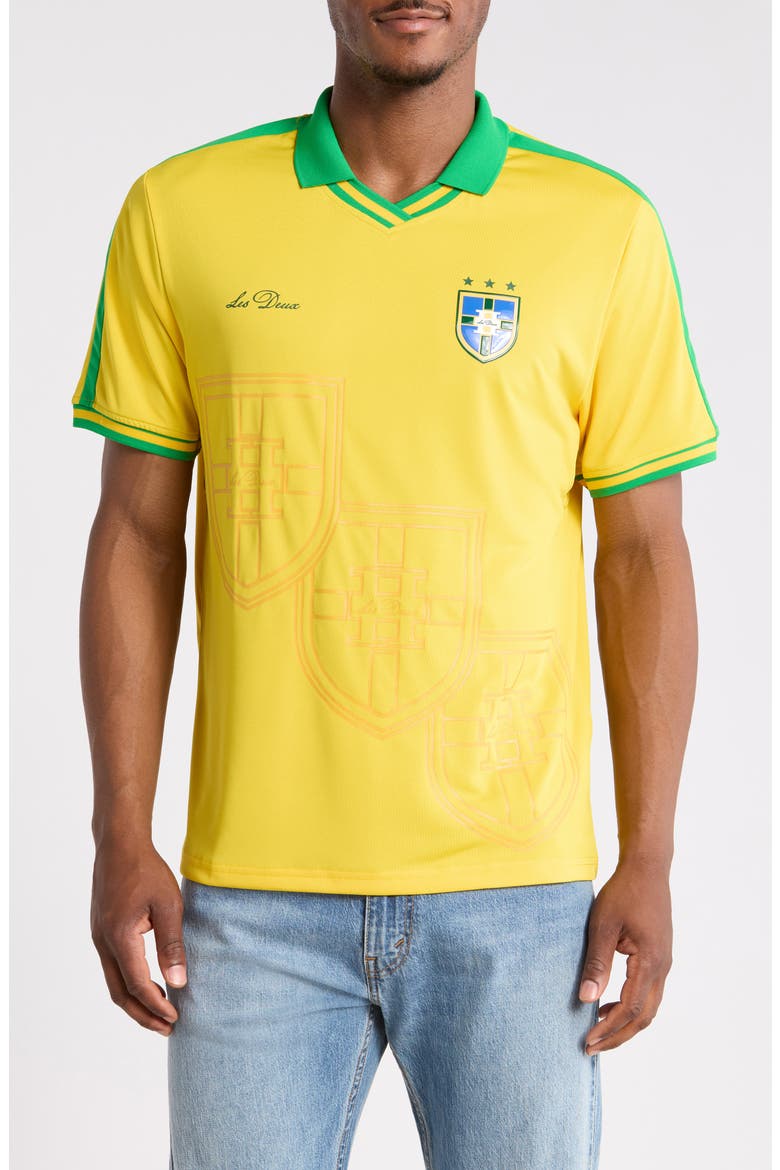 Brazil Football Jersey, Main, color, LEMON YELLOW