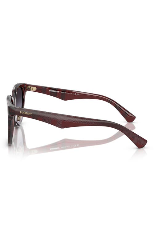 Burberry 57mm Square Sunglasses In Grey Flash