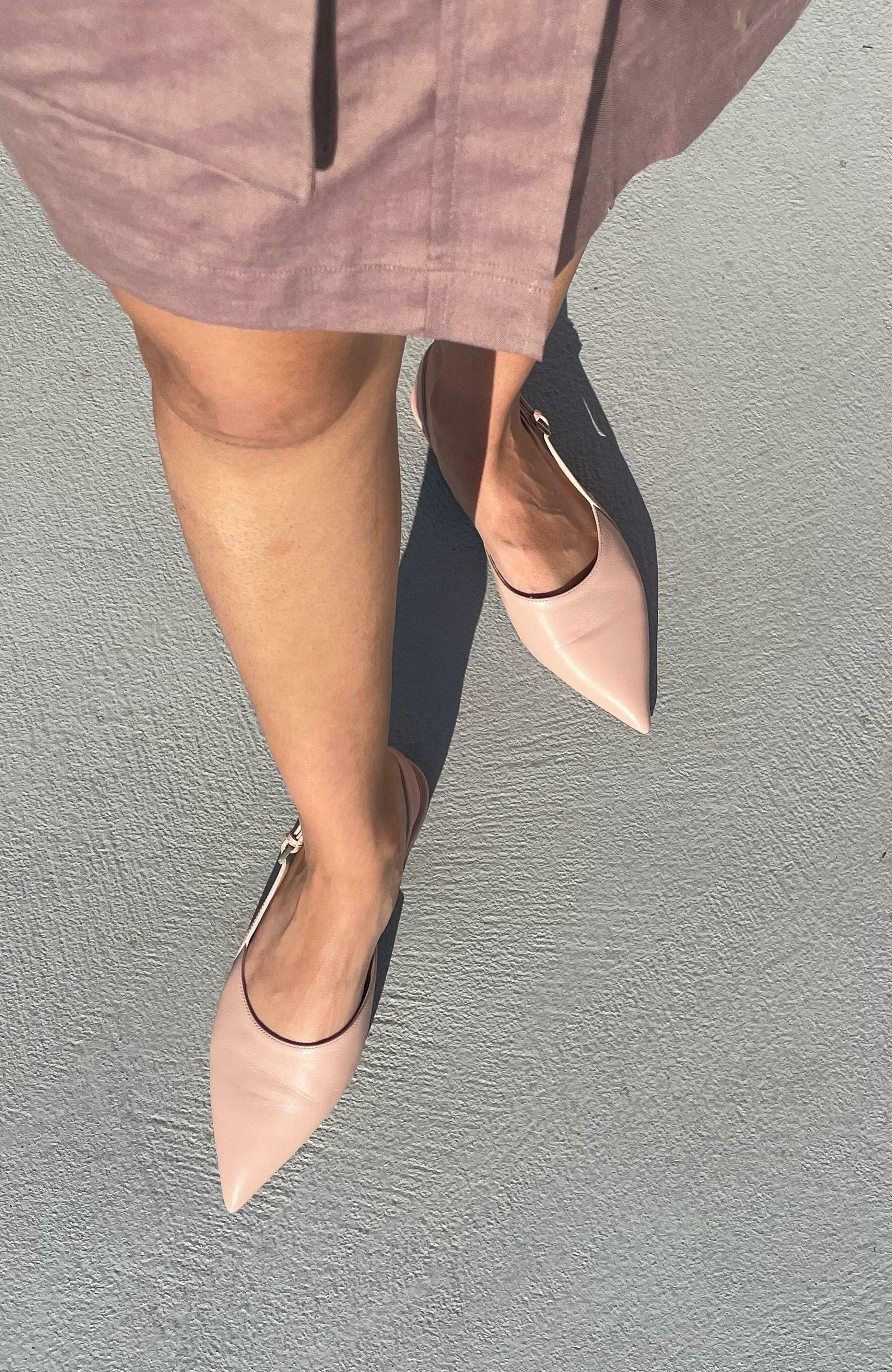 Neil J. Rodgers Hannah Flat, Alternate, color, Rose Nappa