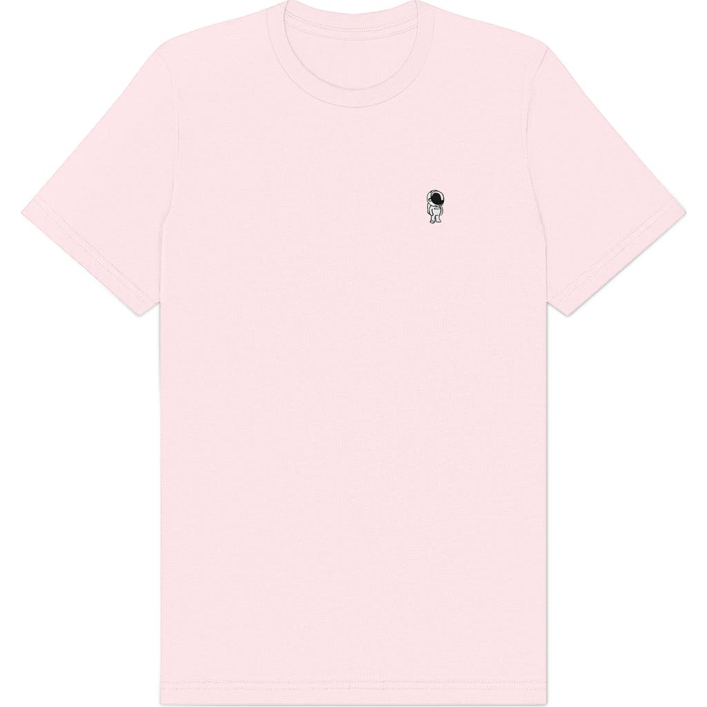 Dalix Astronaut Tee In Soft Pink