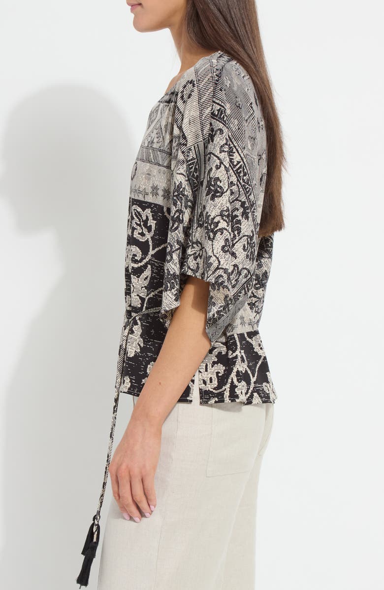 Lysse Ipanema Mix Print Woven Shirt, Alternate, color, Casa Da Musica