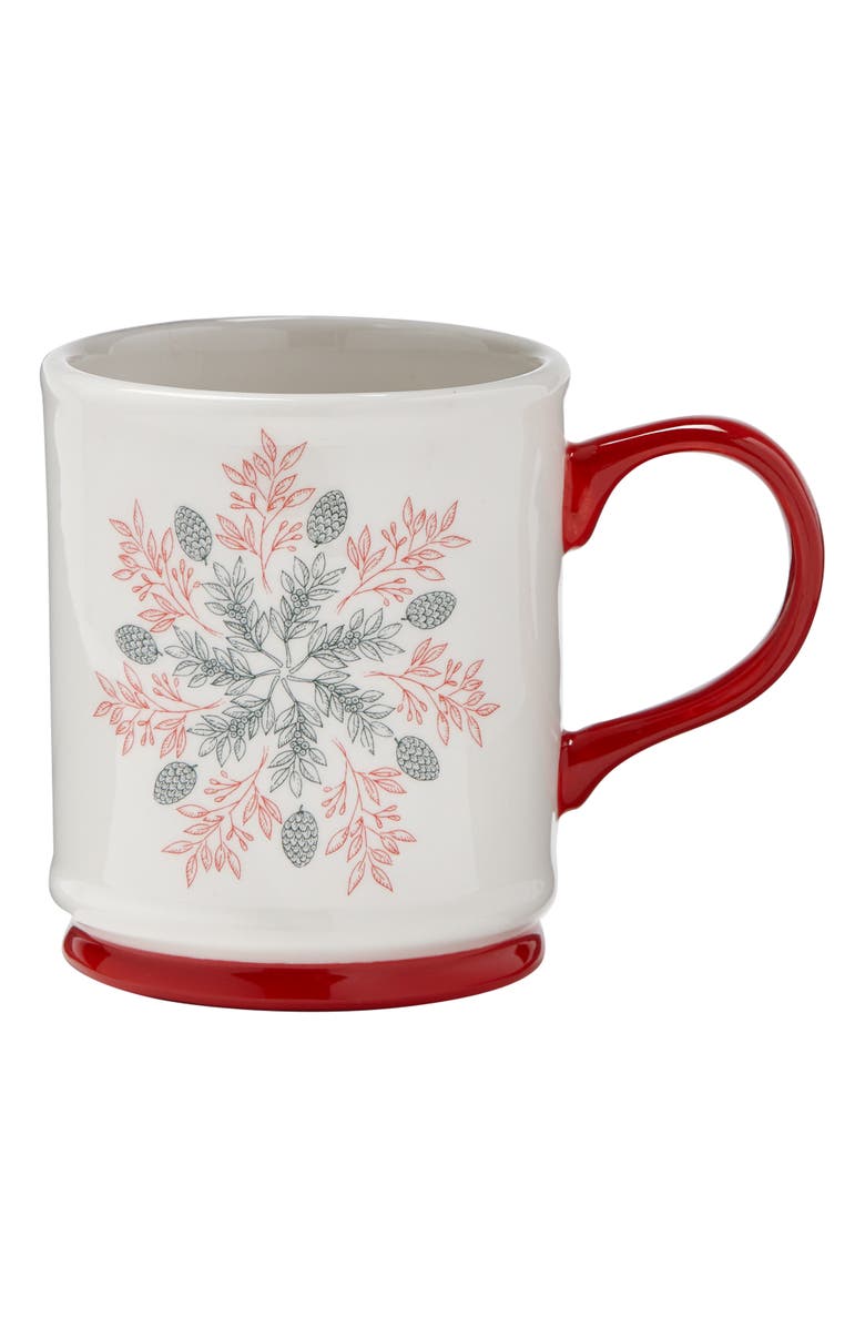 tag Tis the Season Snowflake Mug Multicolor Christmas Drinkware, Main, color, Multicolored