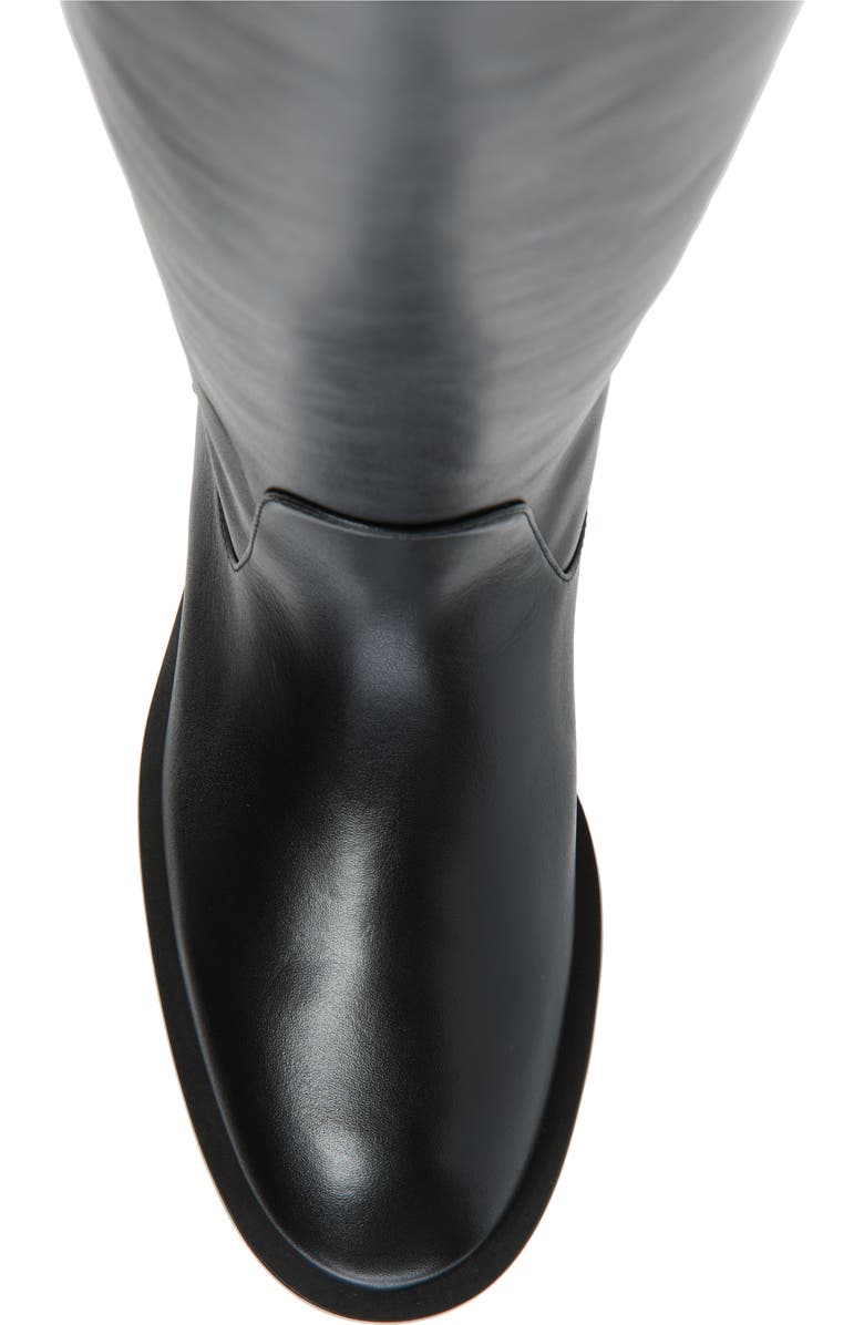 Stuart Weitzman Lenora Knee High Boot, Alternate, color, Black