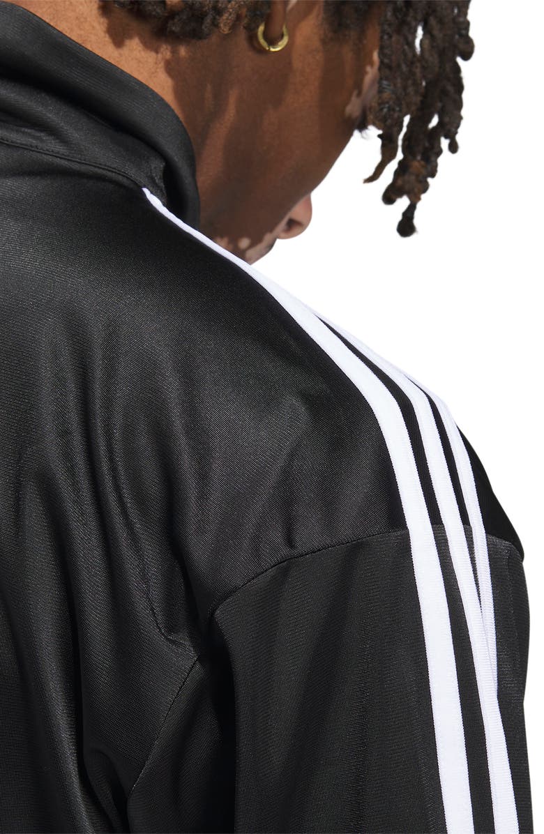 adidas Originals Firebird Recycled Polyester Track Jacket, Alternate, color, Black/Whit