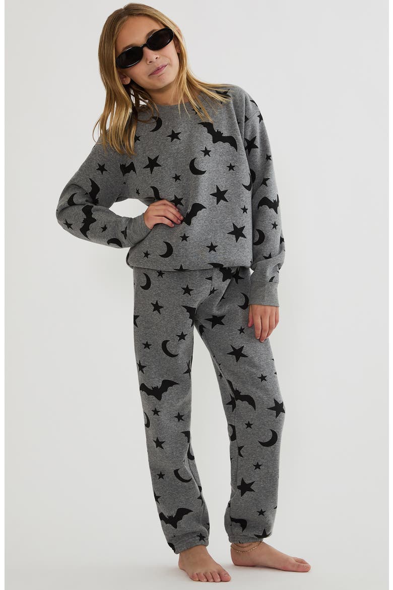 Kids' Little Georgie Sweatpants, Alternate, color, HALLOWEEN NIGHT