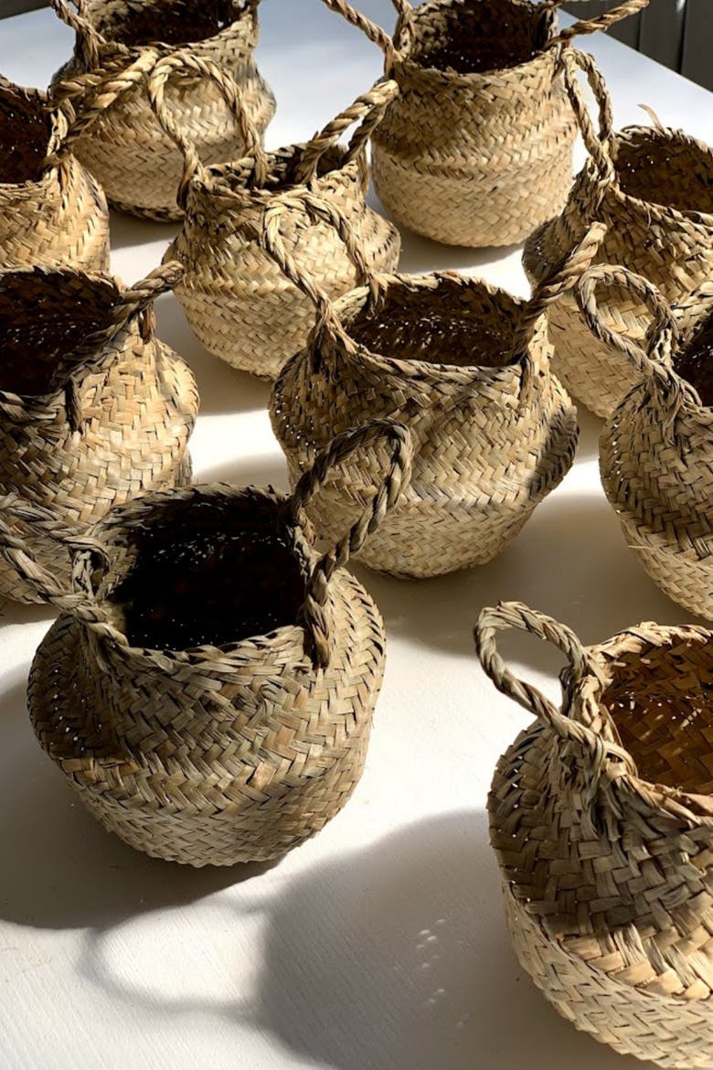 Tabletop Belly Basket, Alternate, color, Natural