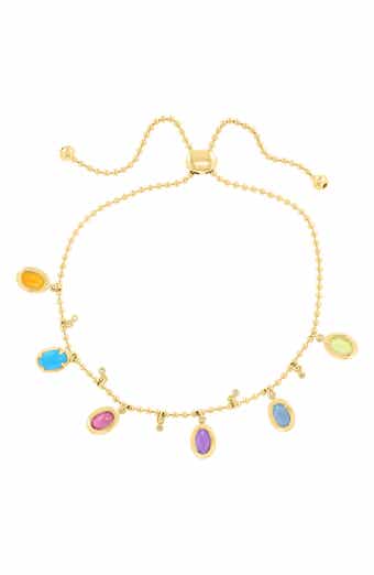 Diamond & Gemstone Chram Bracelet