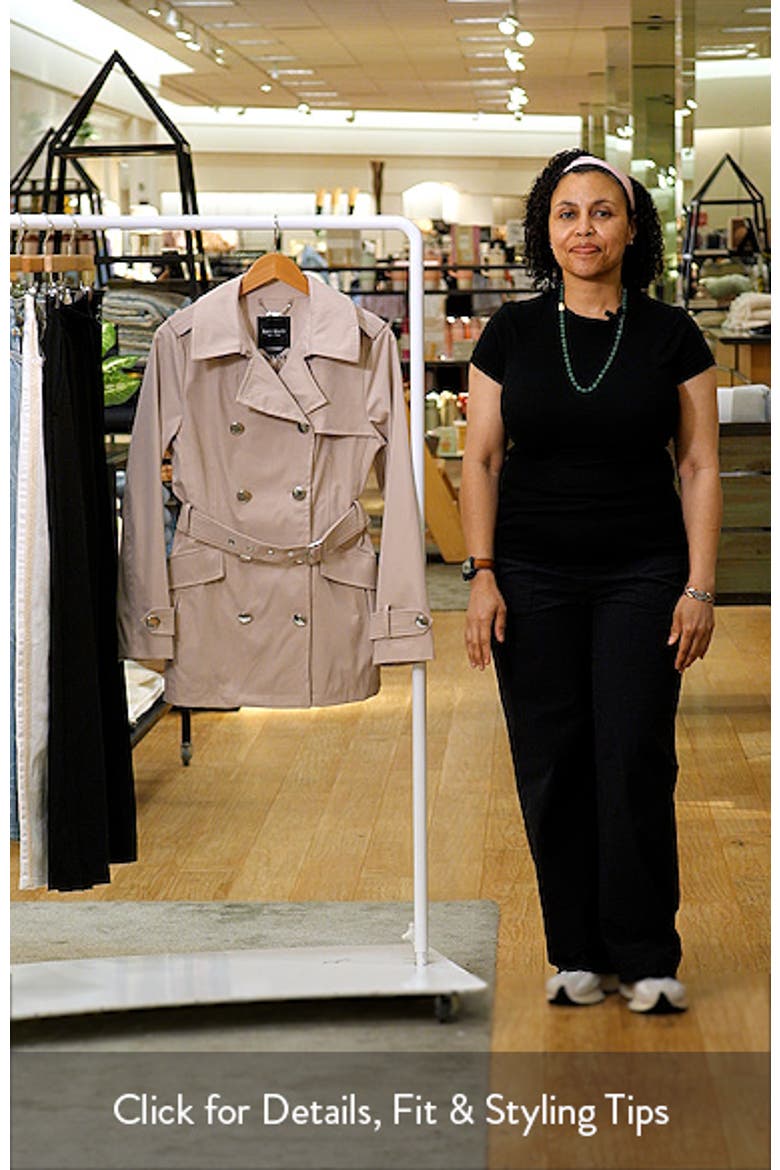 belted double breasted trench coat video