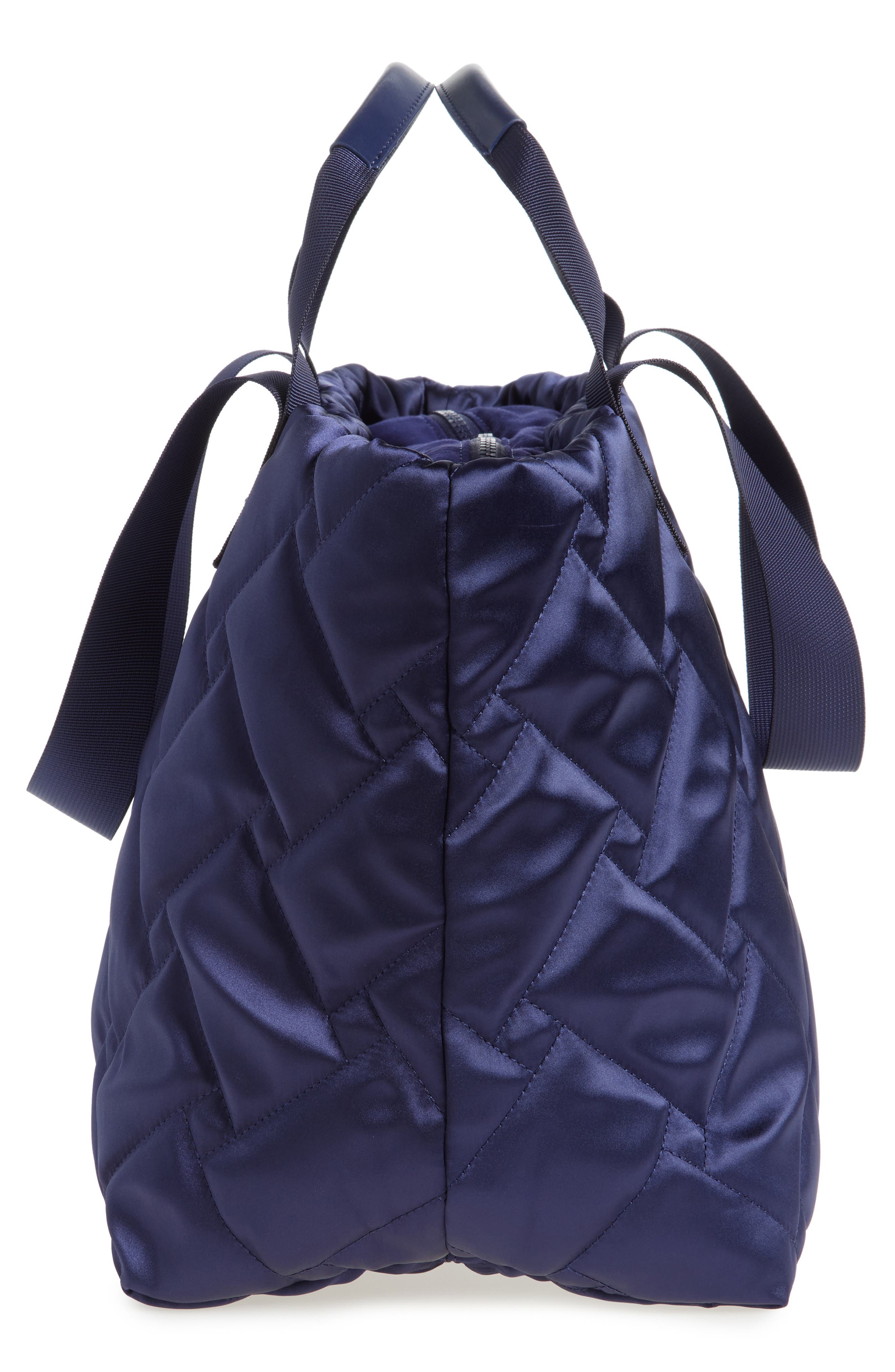 Kurt Geiger London Recycled Polyester Quilted Shopper Bag, Alternate, color, 