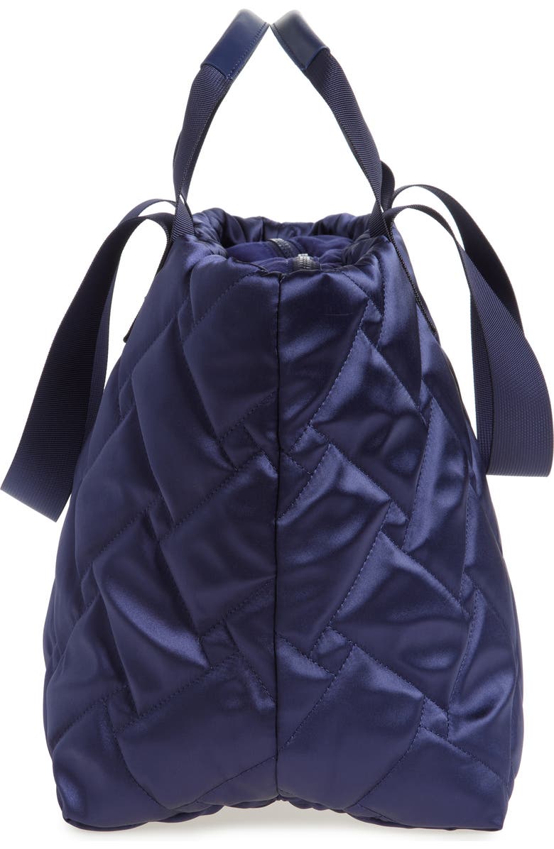 Kurt Geiger London Recycled Polyester Quilted Shopper Bag, Alternate, color,