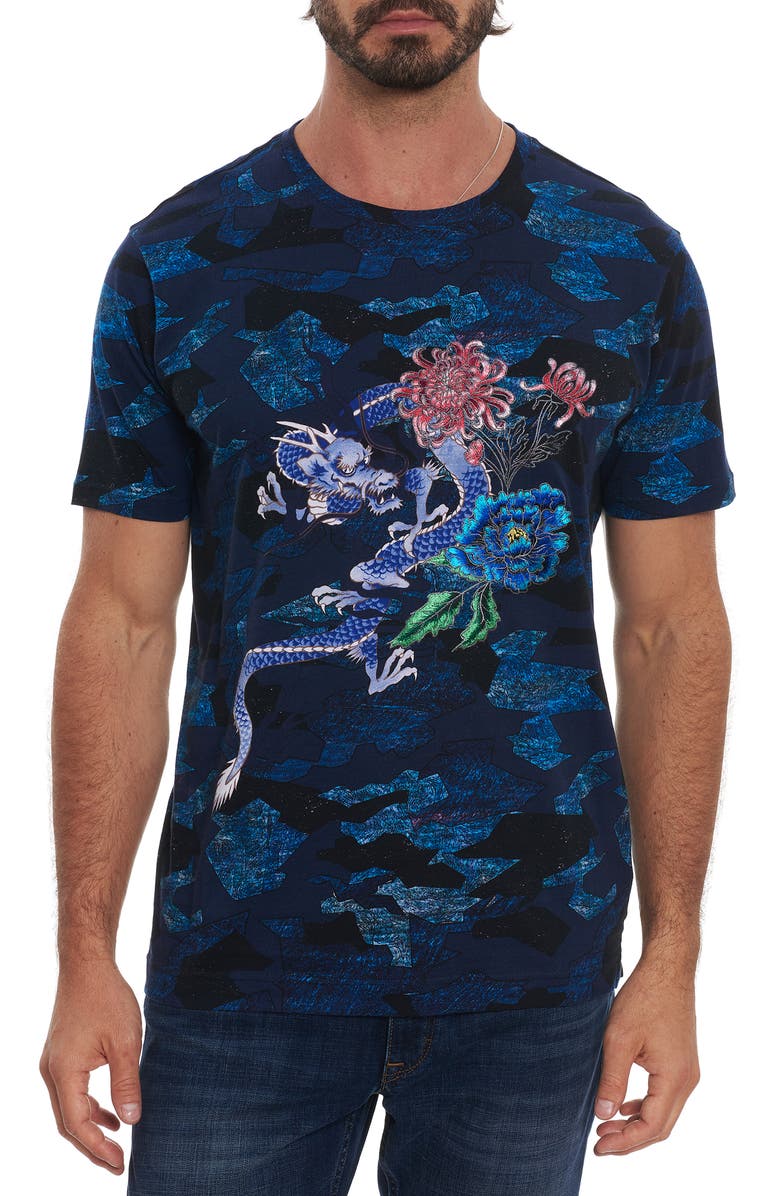 Robert Graham Avant Garde Graphic Tee, Main, color, 