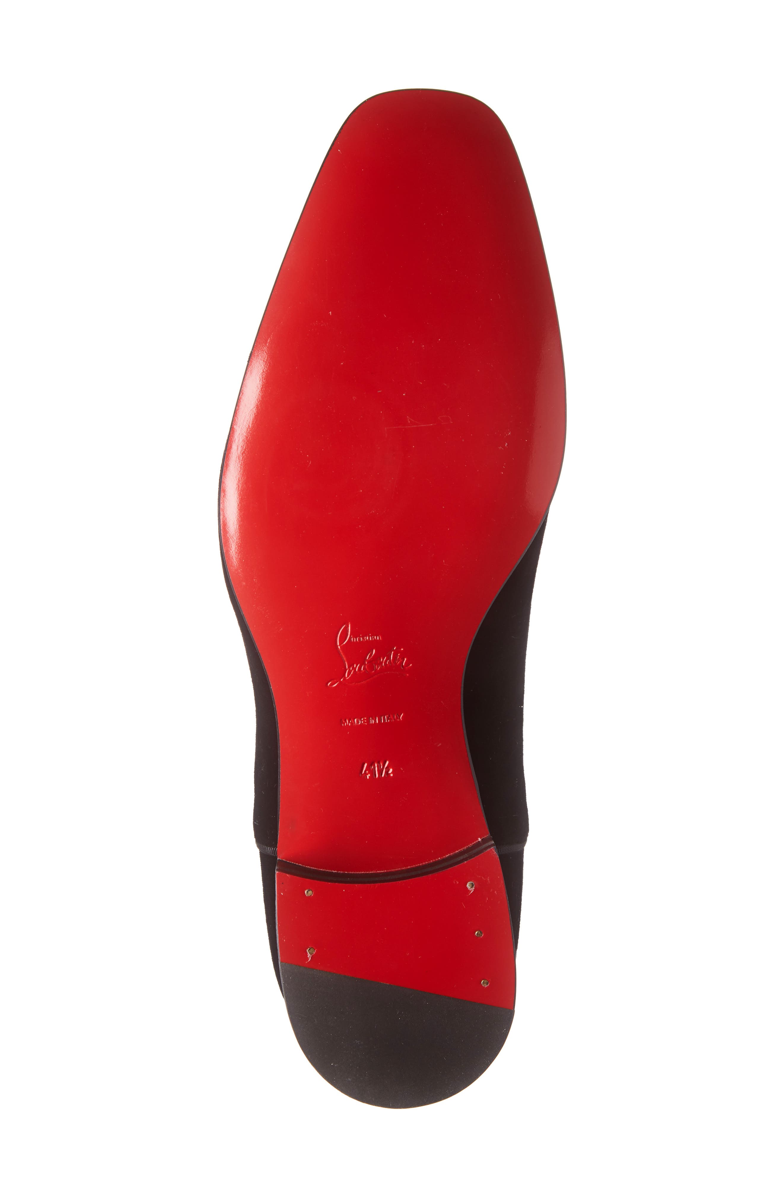 Christian Louboutin Greggo Orlato Velvet Oxford, Alternate, color, 