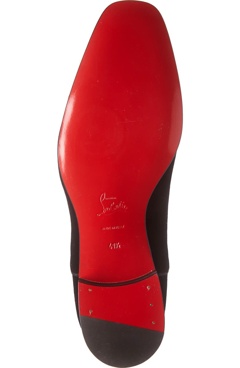 Christian Louboutin Greggo Orlato Velvet Oxford, Alternate, color,