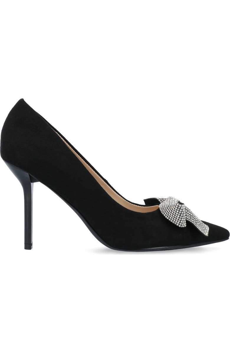 Journee Collection Marcie Bow Pump, Alternate, color,