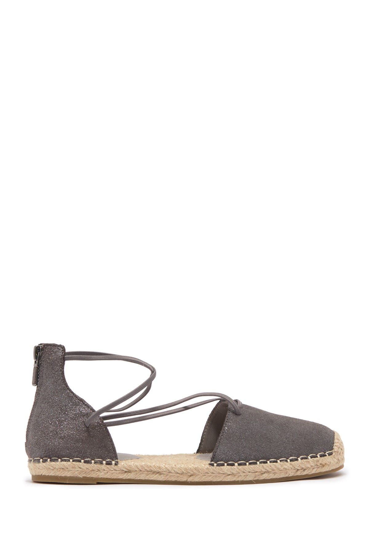 Lace Espadrille, Alternate, color, PEWTER