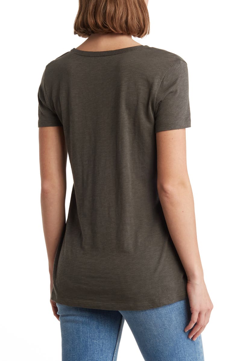 Caslon<sup>®</sup> U-Neck T-Shirt, Alternate, color, 