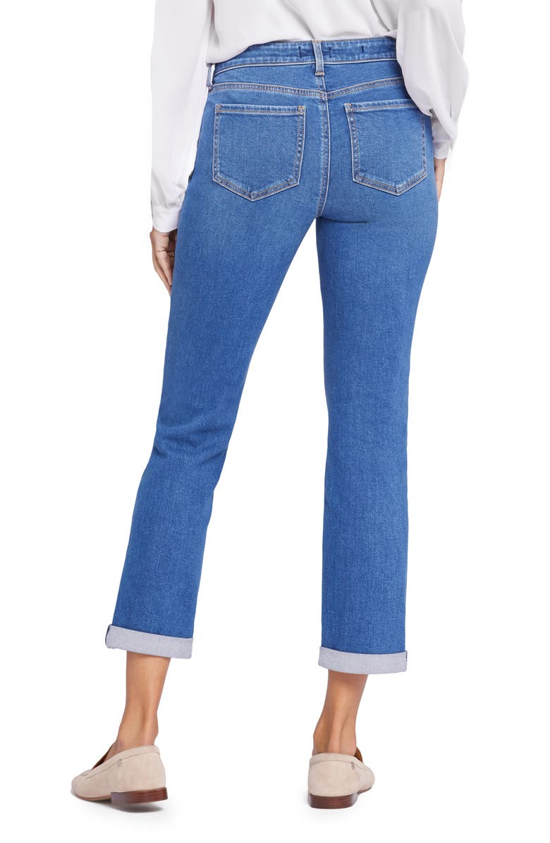 NYDJ Sheri Cuffed Ankle Slim Jeans, Alternate, color, 
