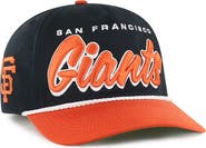 '47 Men's '47 Black San Francisco Giants Dropshadow Rope Hitch Adjustable Hat
