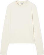 COS Slim Fit Long Sleeve Organic Cotton T-Shirt