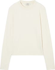 COS Slim Fit Long Sleeve Organic Cotton T-Shirt