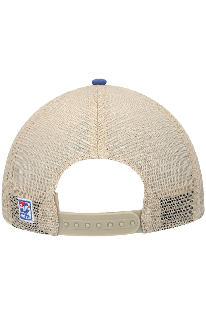 THE GAME Men's The Game Royal Tulsa Golden Hurricane Split Bar Trucker Adjustable Hat, Alternate, color, 