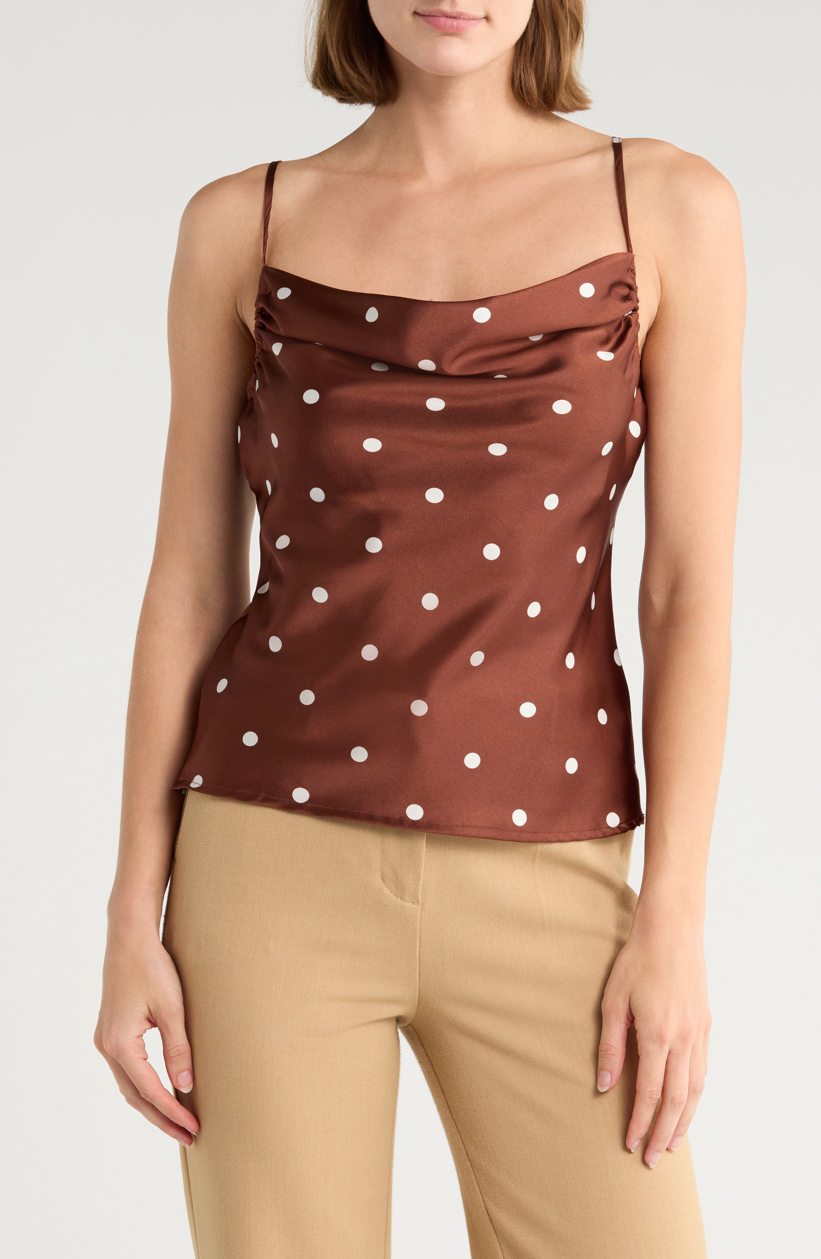 NSR Cowl Neck Camisole