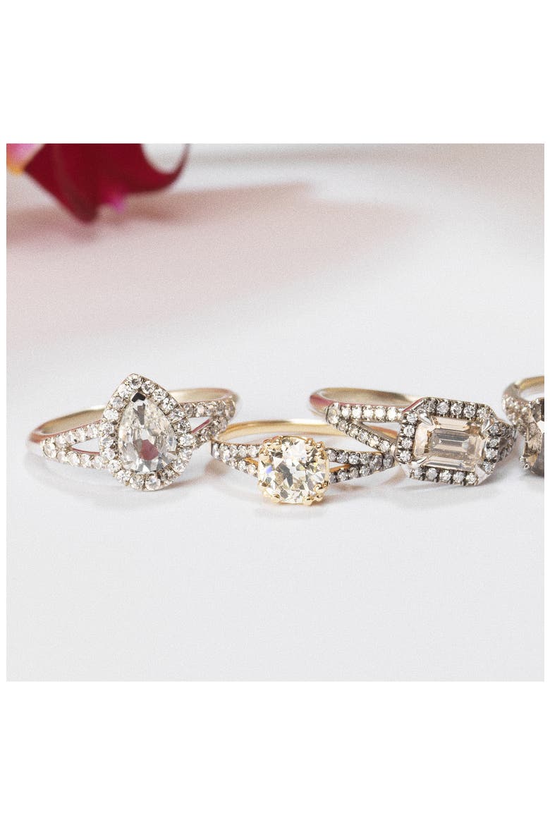 Reverie Ring, Alternate, color, WHITE GOLD/ DIAMOND