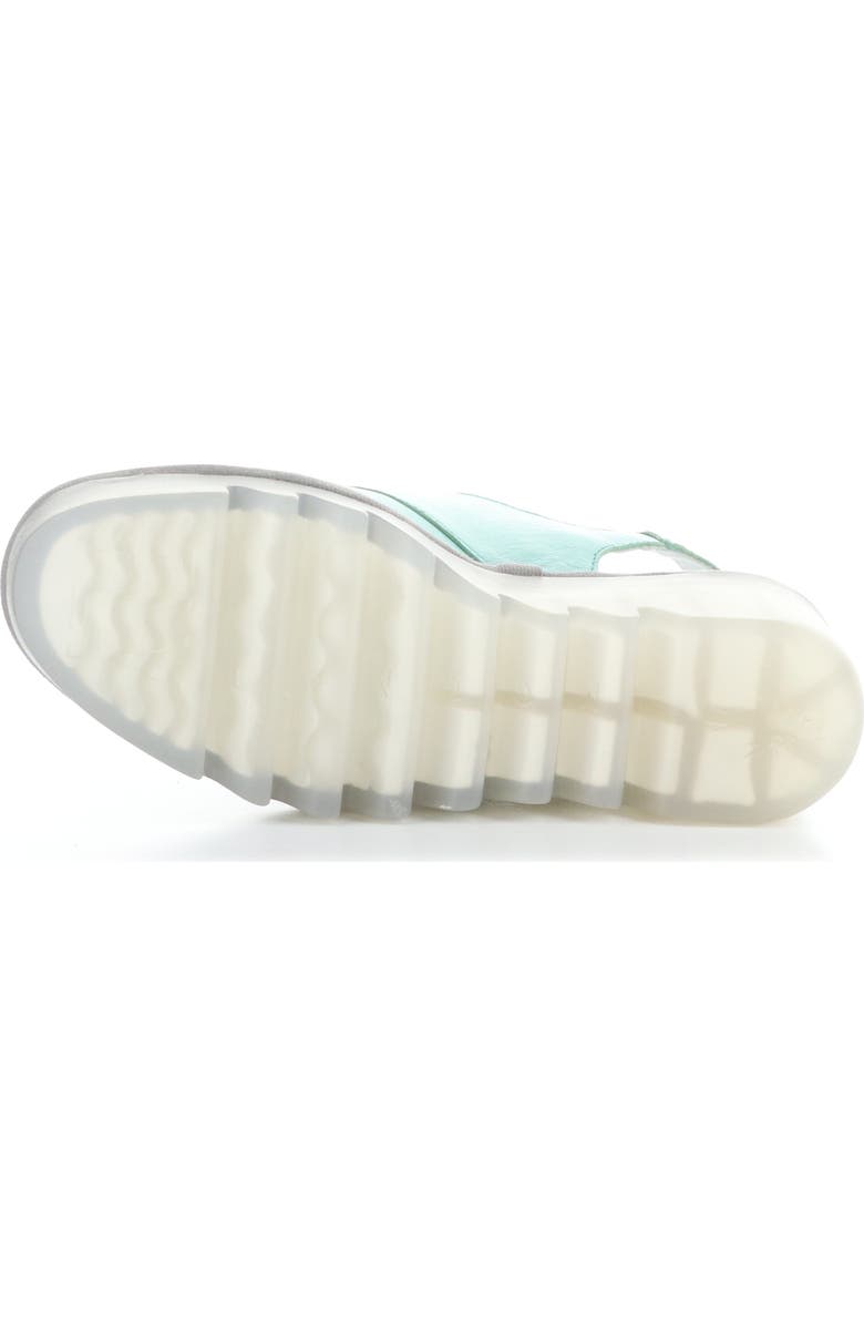 Fly London Bary Platform Wedge Clog, Alternate, color, Spearmint