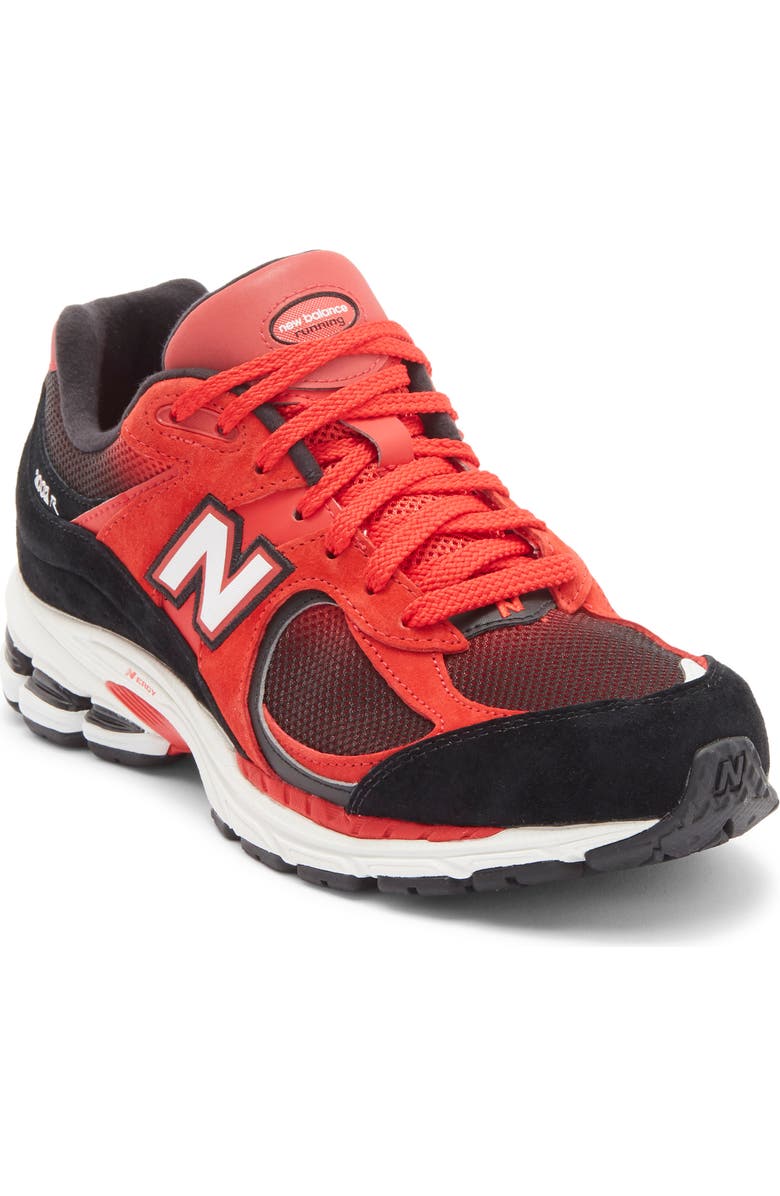New Balance Gender Inclusive 2002R Sneaker, Main, color, True Red/ Black