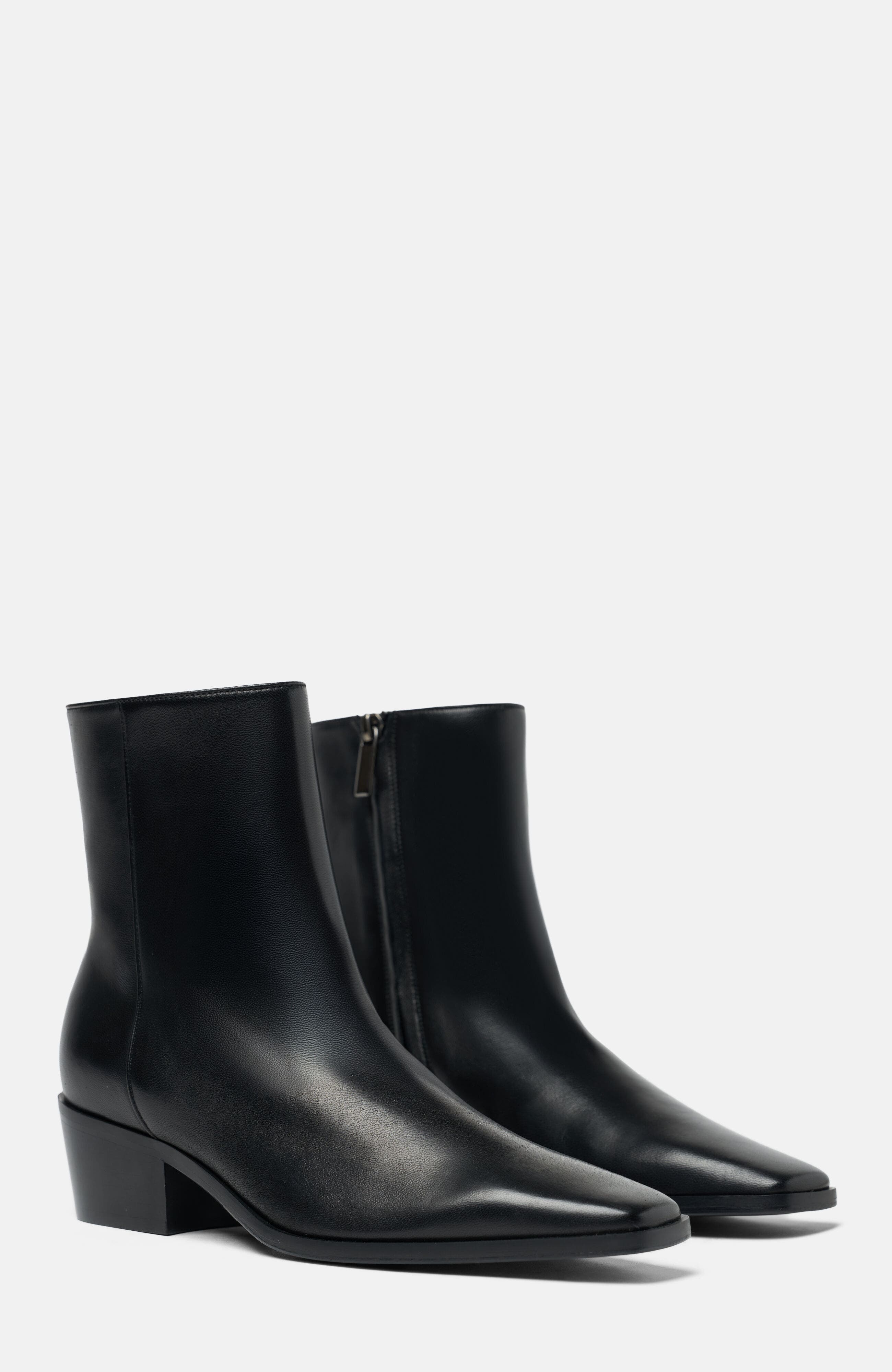 Ambrar Ankle Boots, Main, color, Black - Calf