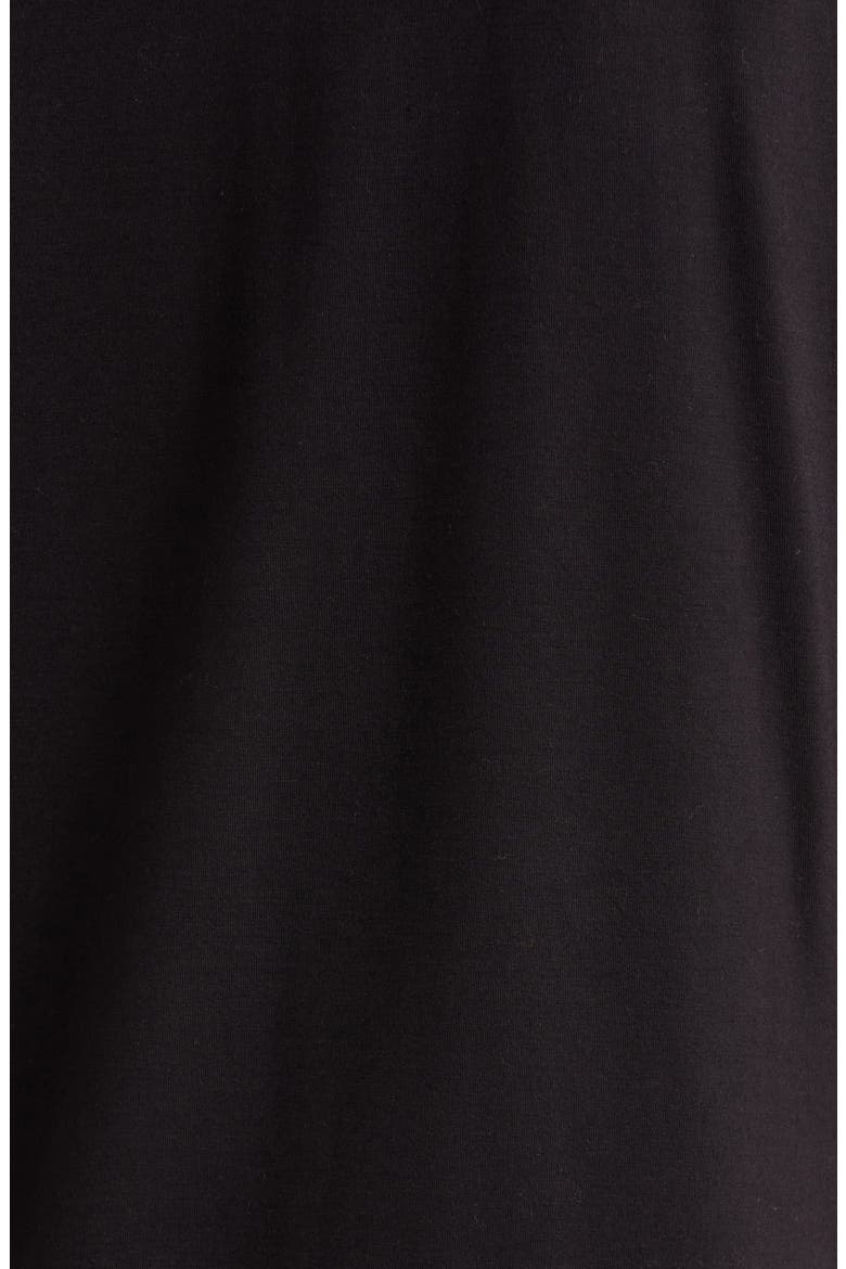 Cool Touch Short Pajamas, Alternate, color, BLACK