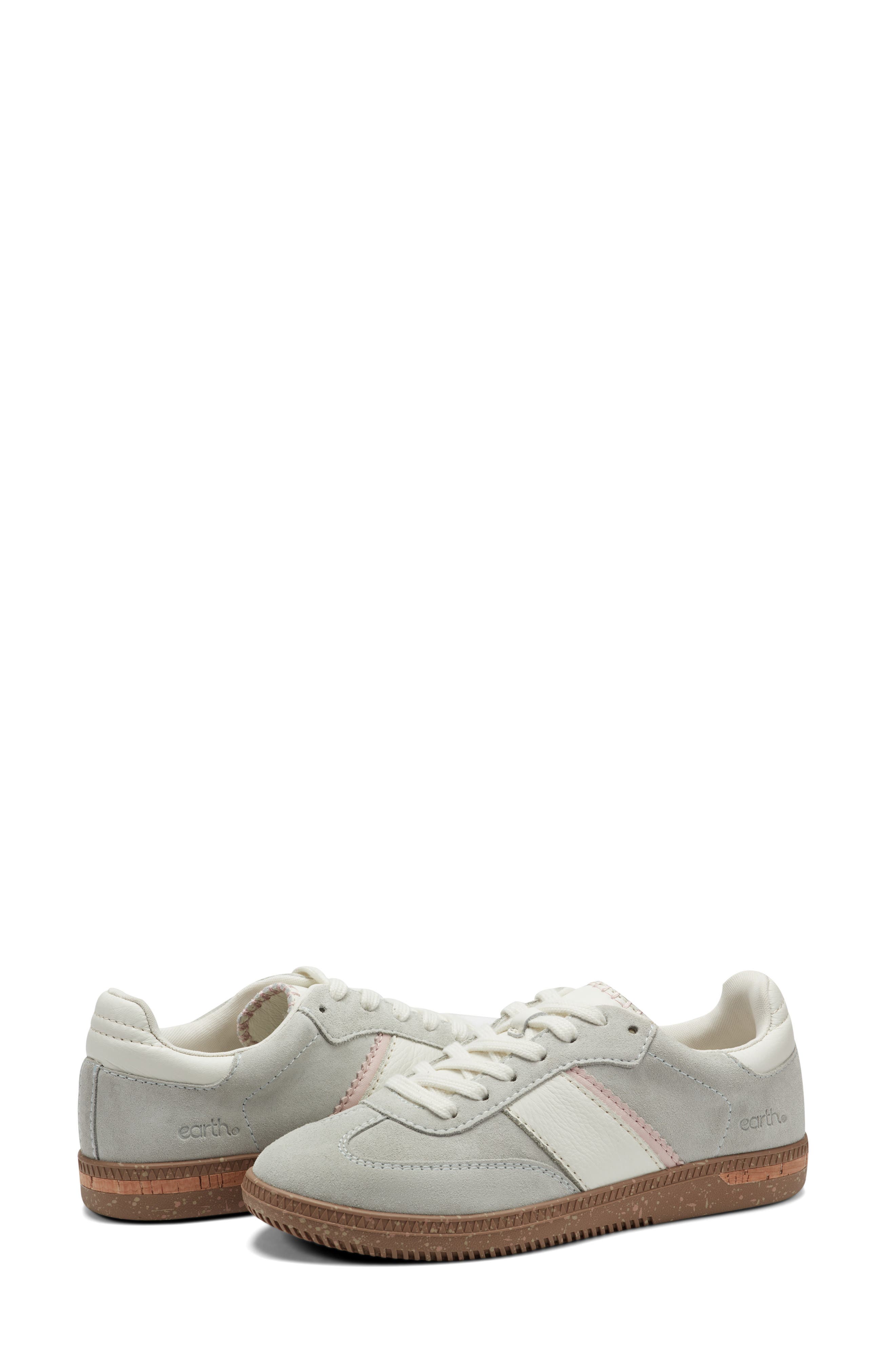 Penny Leather Sneaker, Alternate, color, LIGHT GREY