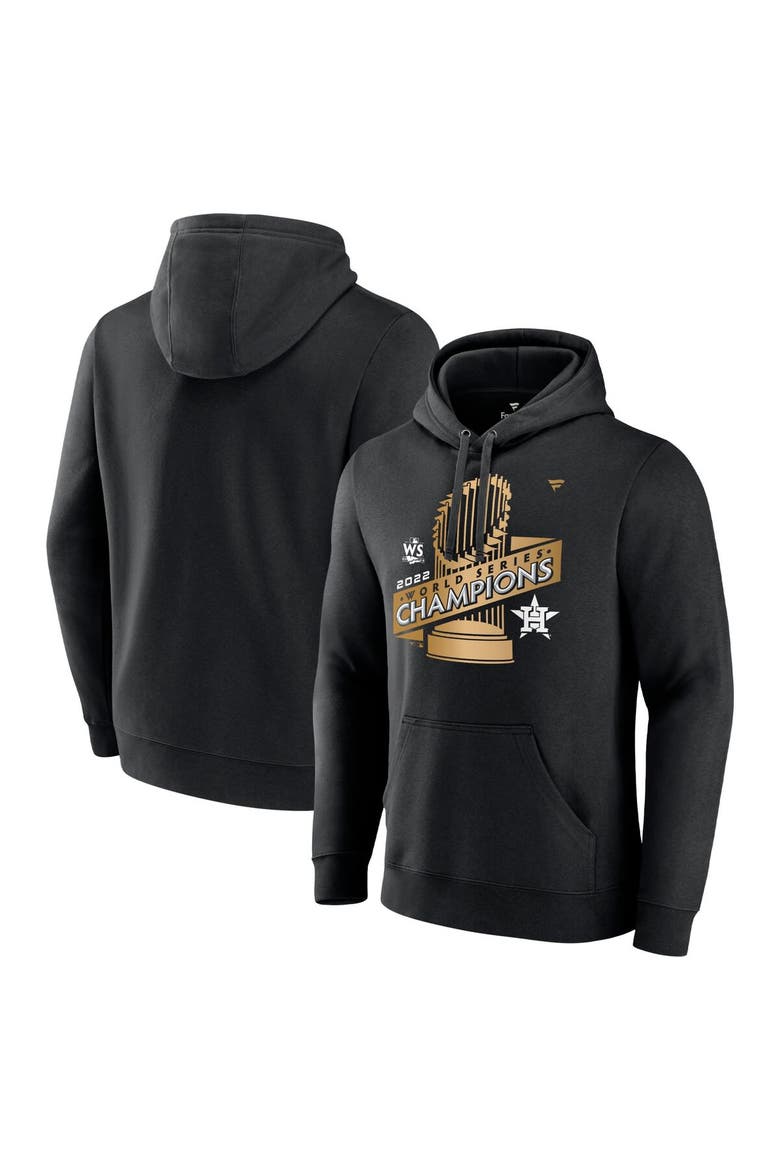 Men's Fanatics Branded Black Houston Astros 2022 World Series Champions Parade Pullover Hoodie, Main, color, Black