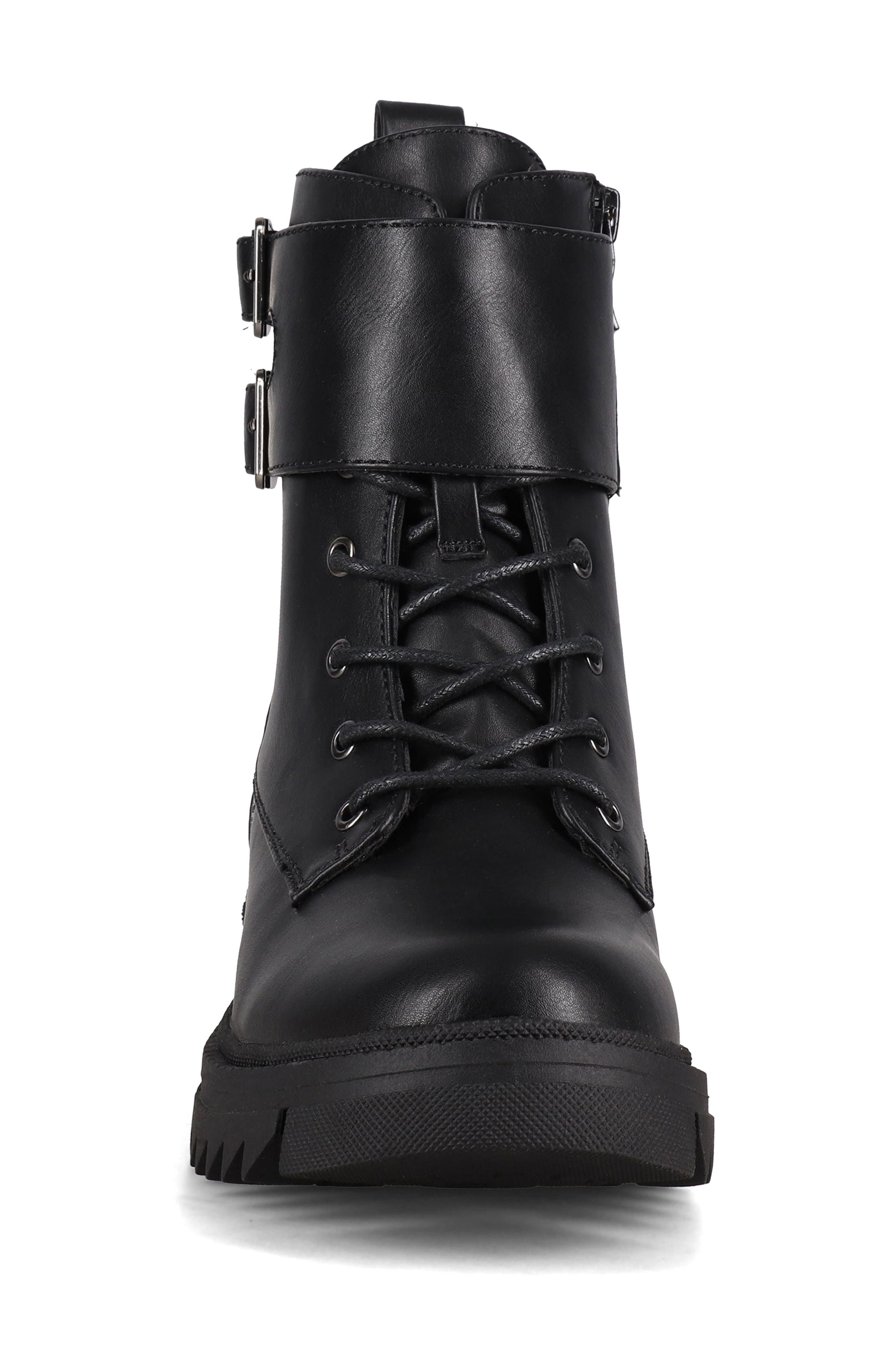 AQUATHERM BY SANTANA CANADA Jaycee Leather Lug Sole Boot, Alternate, color, Black